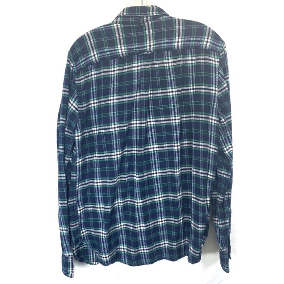 Dawson & Brooks American Heritage Men's Sz L Long Sleeve Button-Up Flannel Shirt - Picture 4 of 8
